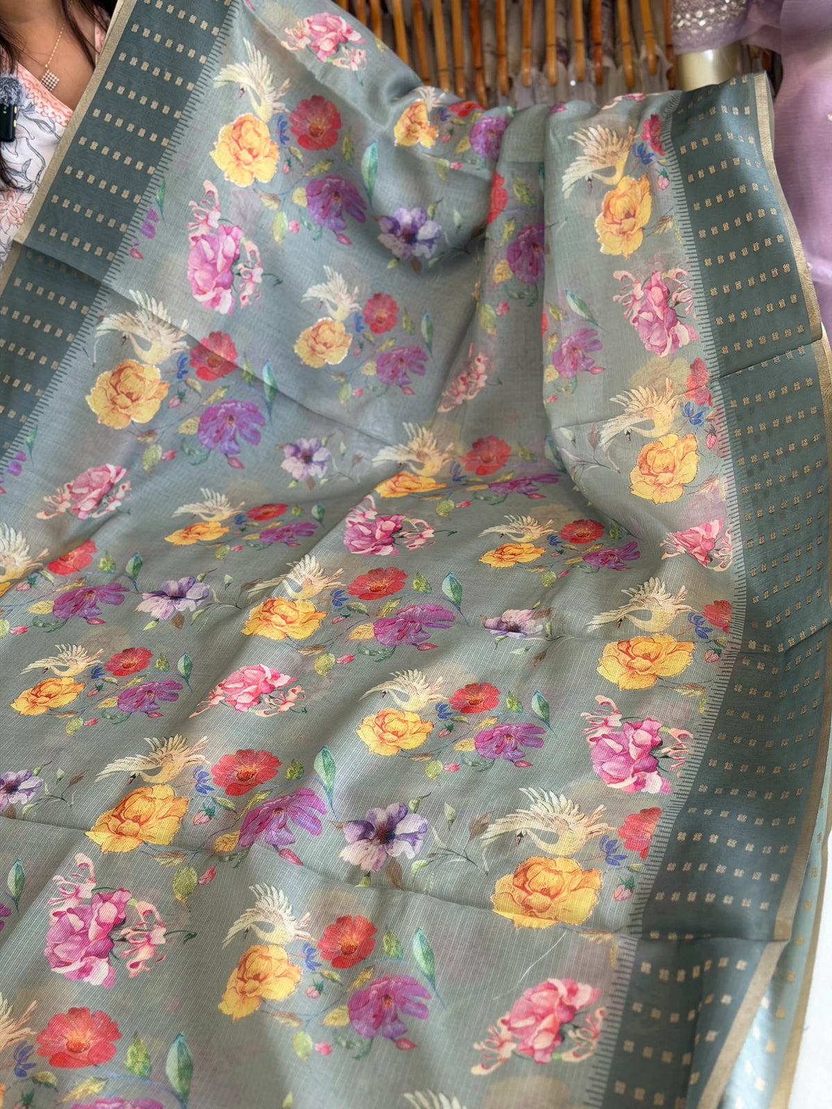 Kotta blended Saree/ 3592