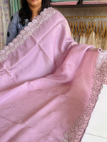 Crushed Organza Saree/ BP118