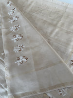Semi Tussar Saree/ FG371