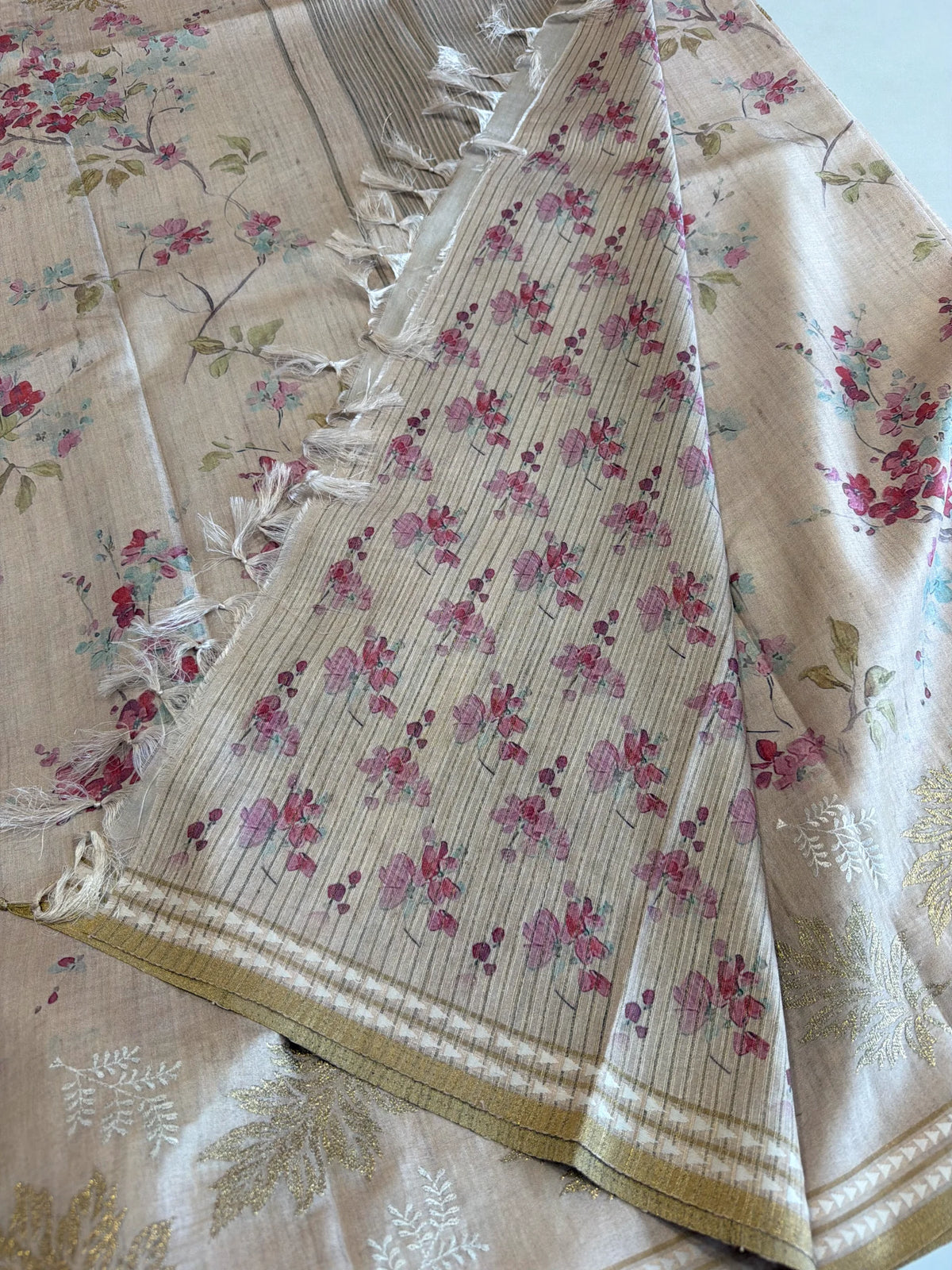 Soft semi Tussar Saree/ 2295