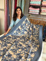 Semi Tussar printed saree/ PP06