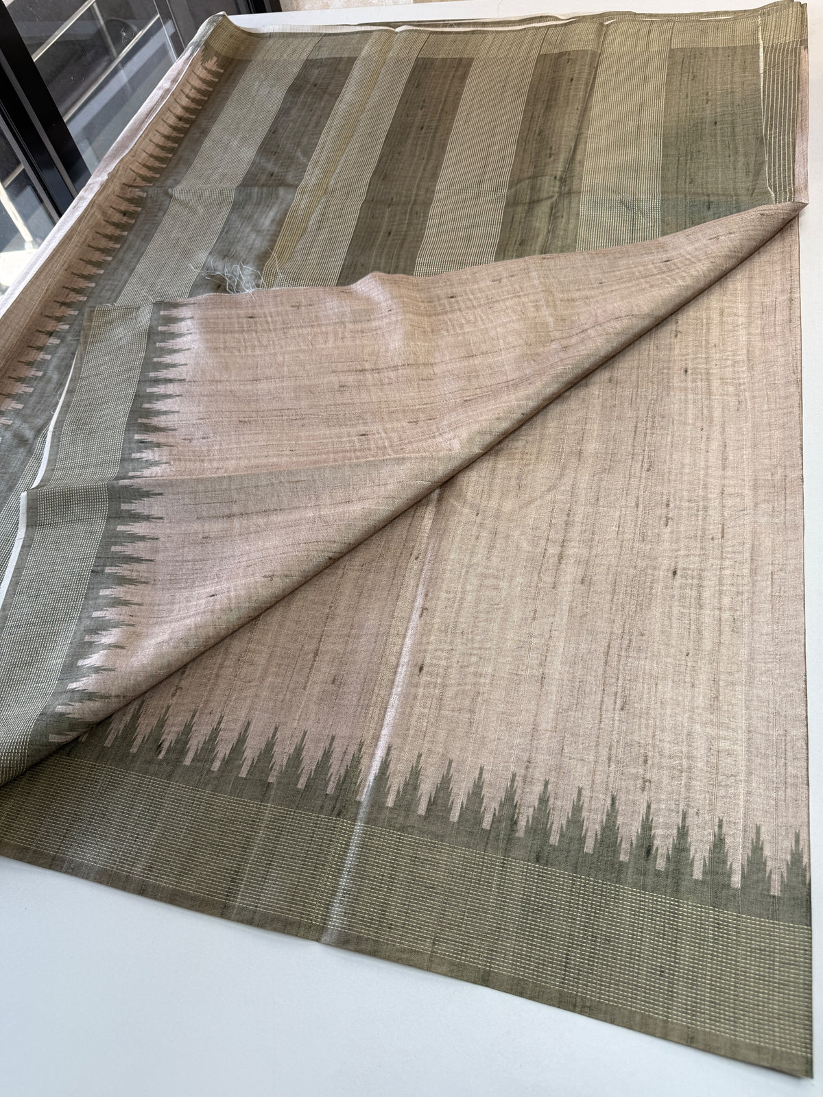 Soft semi Tussar Saree/ TTB22