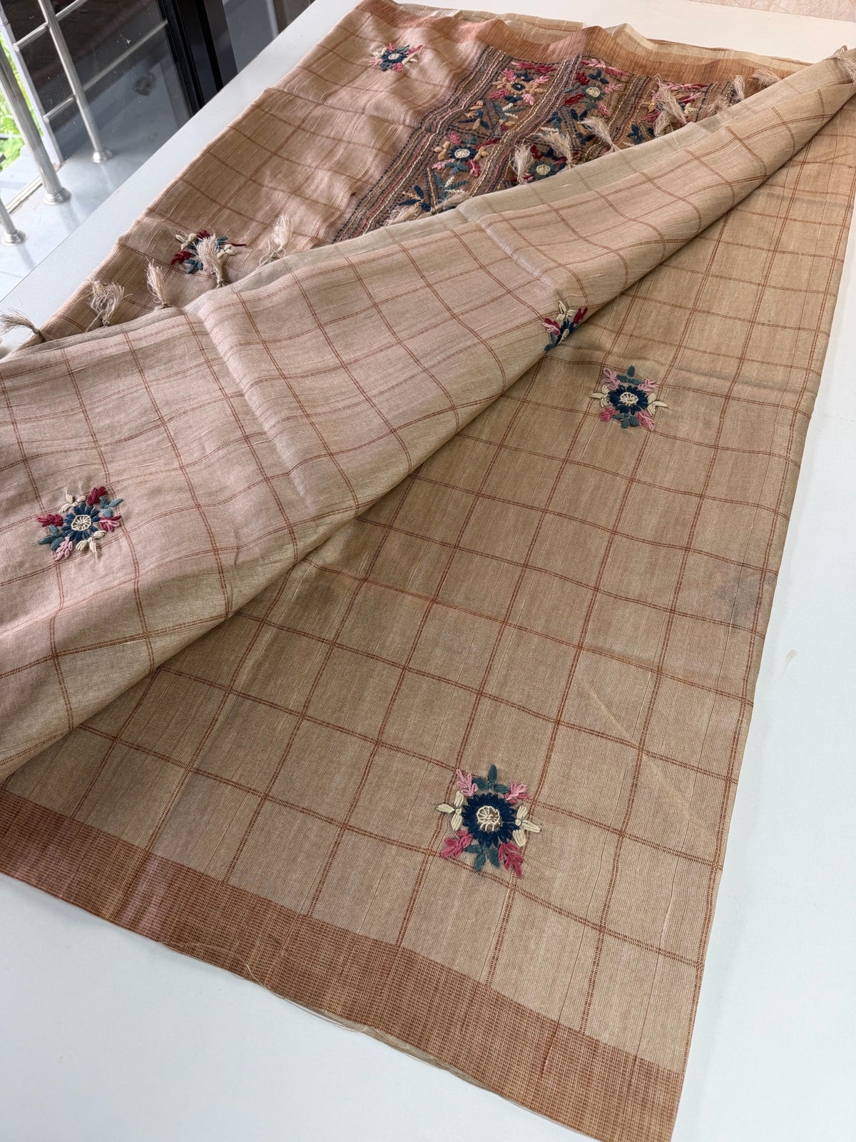 Soft semi Tussar saree/ 542E
