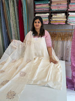 Soft Chanderi unstitched salwar set / NB263