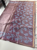 Semi Tussar Saree/ FG690