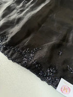 Satin Organza Saree/ AM108