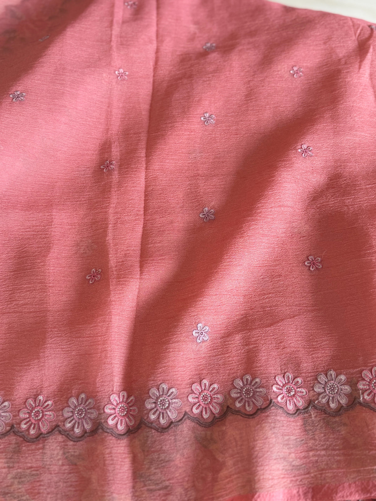 Crushed Crape Saree/ SC44