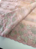 Foil textured crushed Organza/W767