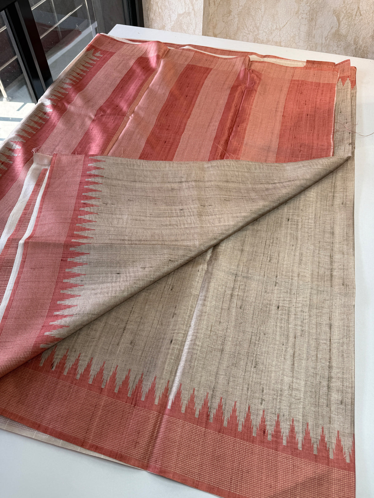 Soft semi Tussar Saree/ TTB22