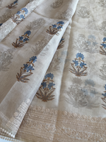 Tissue net kotta Saree/ K610