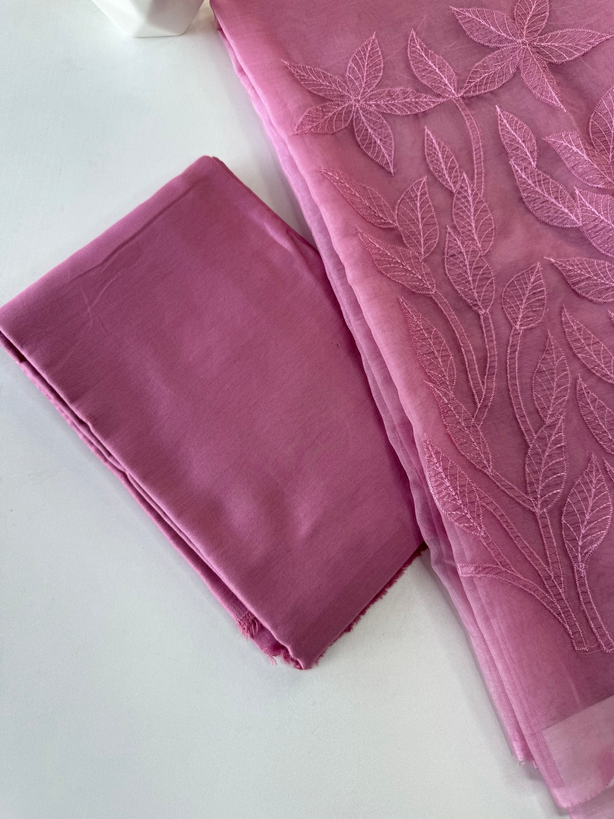 Unstitched salwar set organza/ US1279