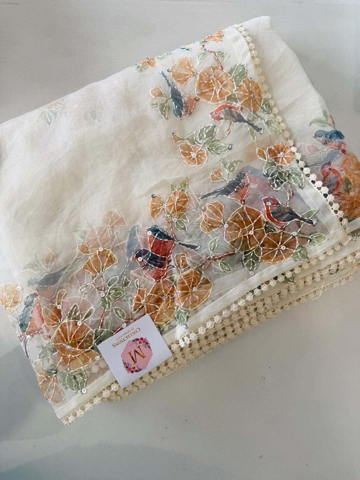 Organza Saree/ D5333
