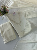 Unstitched Tissue Organza Salwar Set / S1252