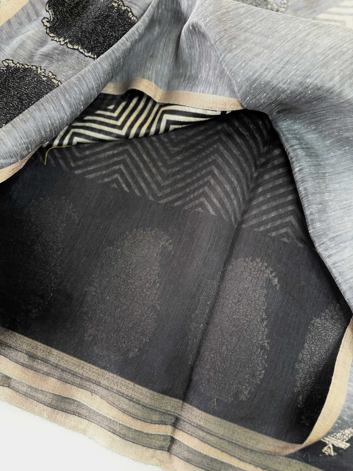 Chanderi cotton Saree/ EA01