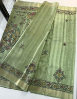 Soft Semi Tussar Saree/ FG114