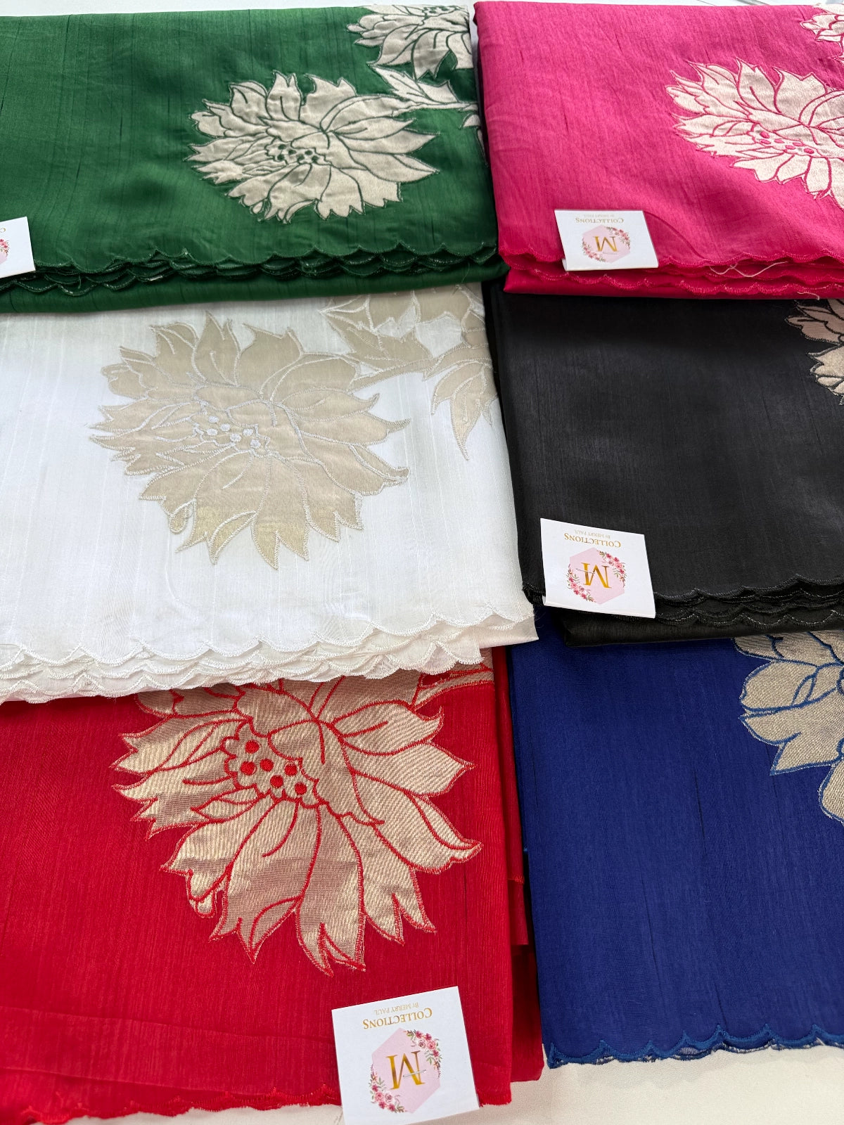 Slub Silk Saree / MDS23