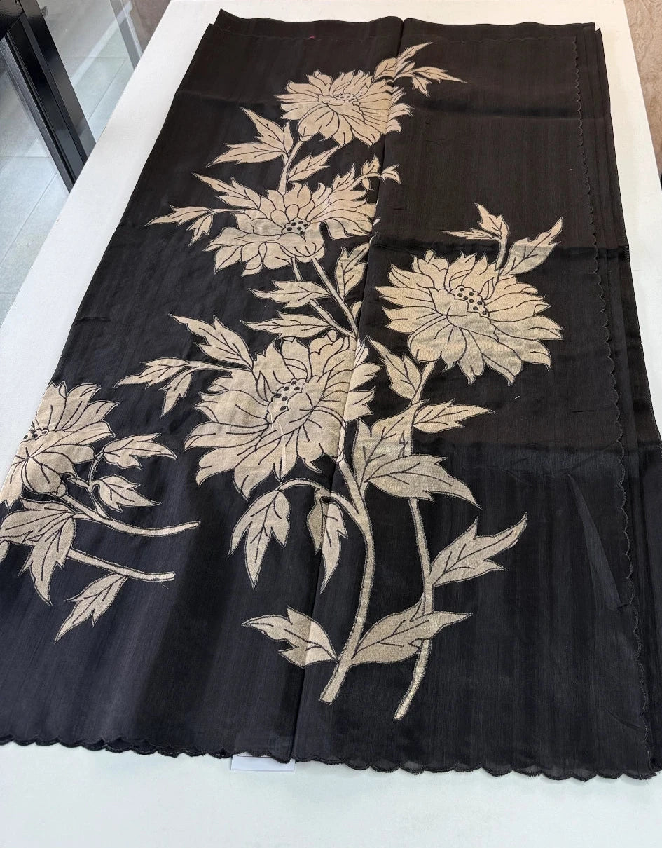 Slub Silk Saree / MDS23