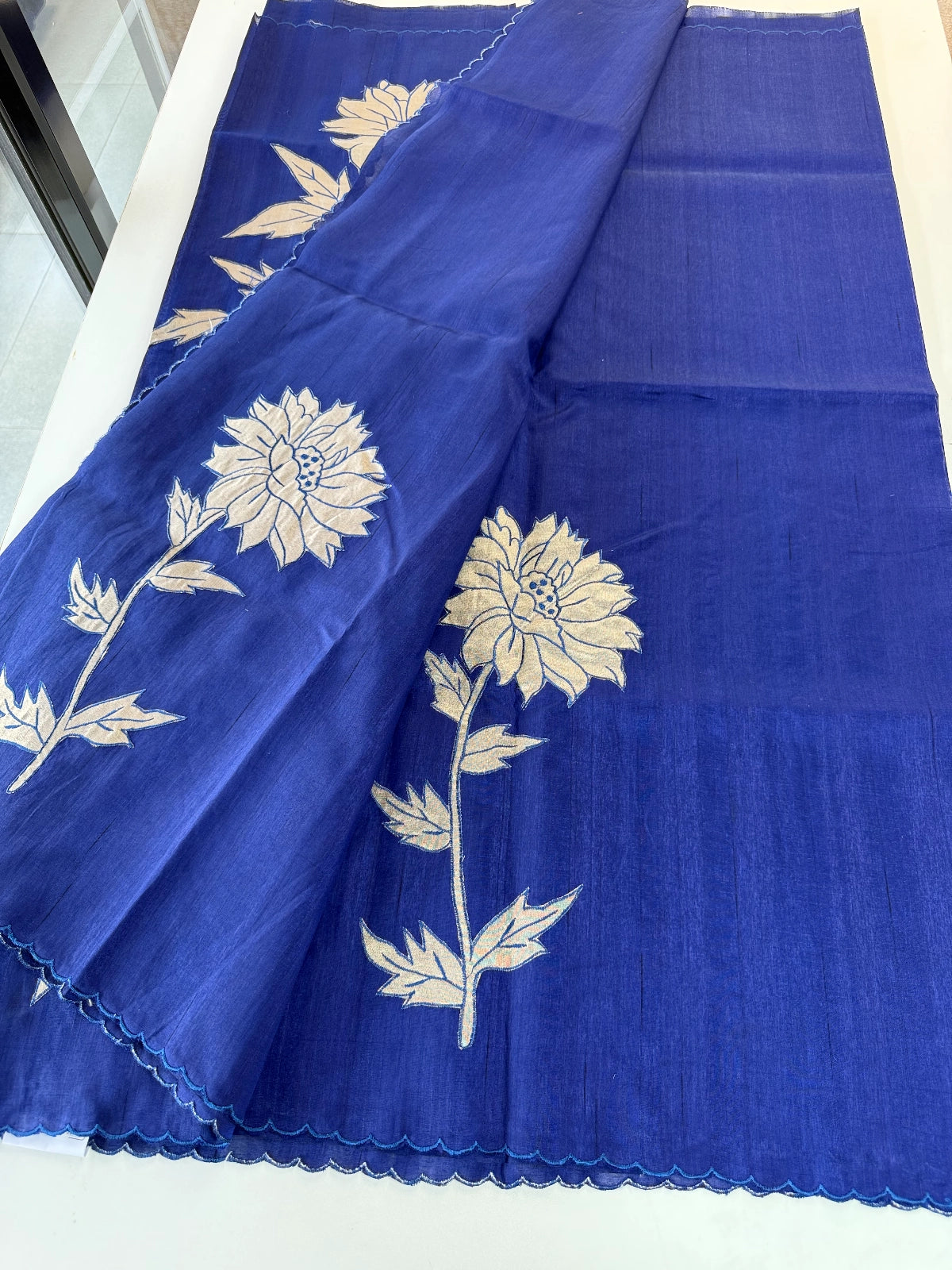 Slub Silk Saree / MDS23