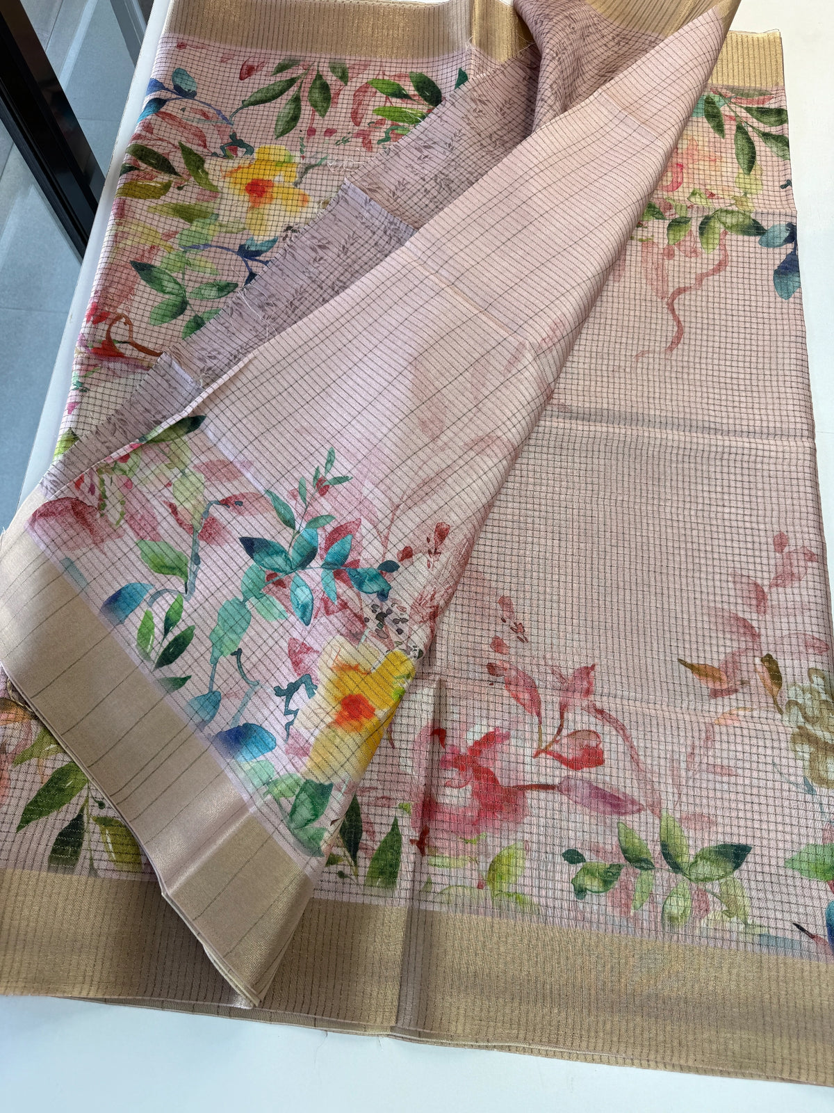 Semi silk saree/ MC655