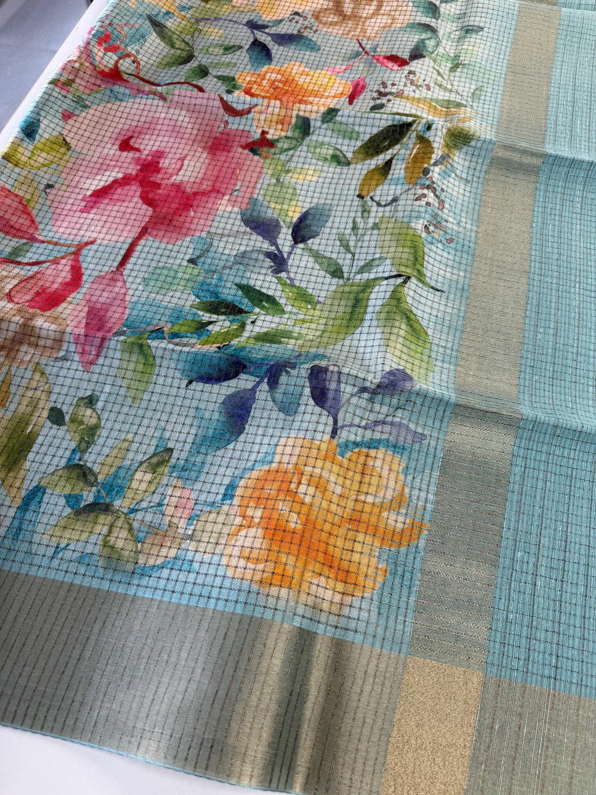 Semi silk saree/ MC655