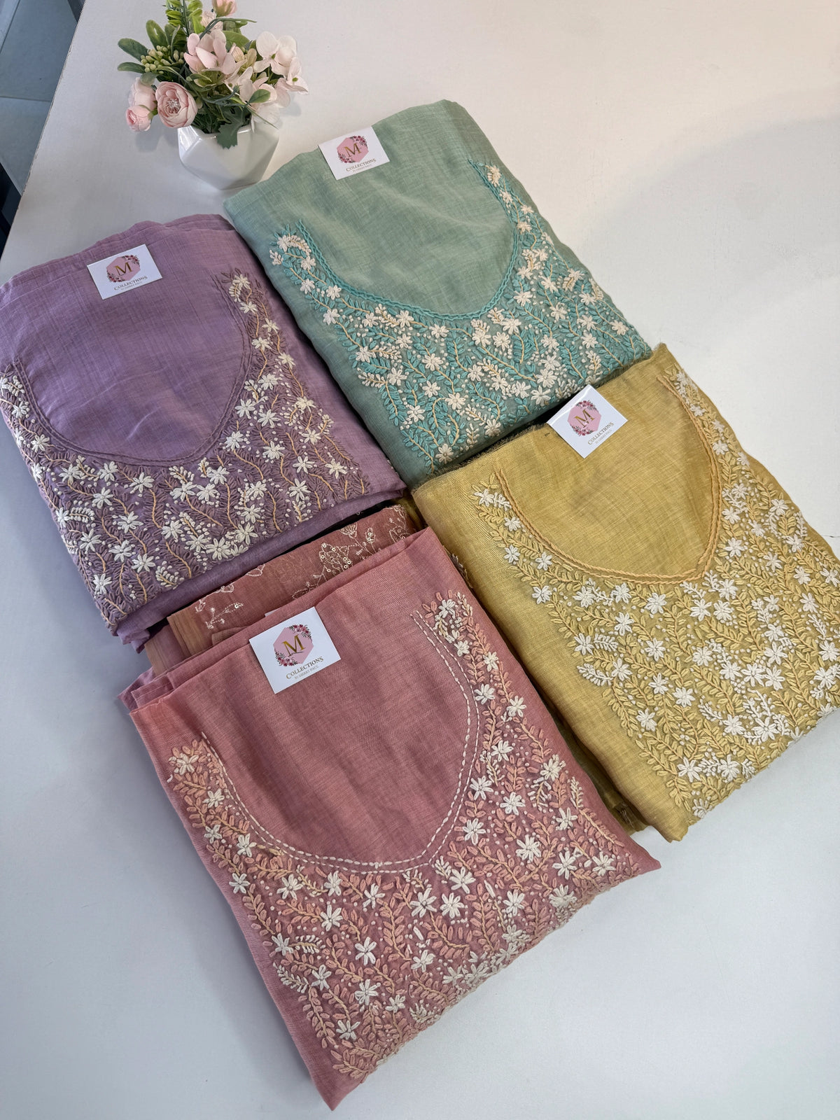 Cotton blended unstitched salwar set / RKF55