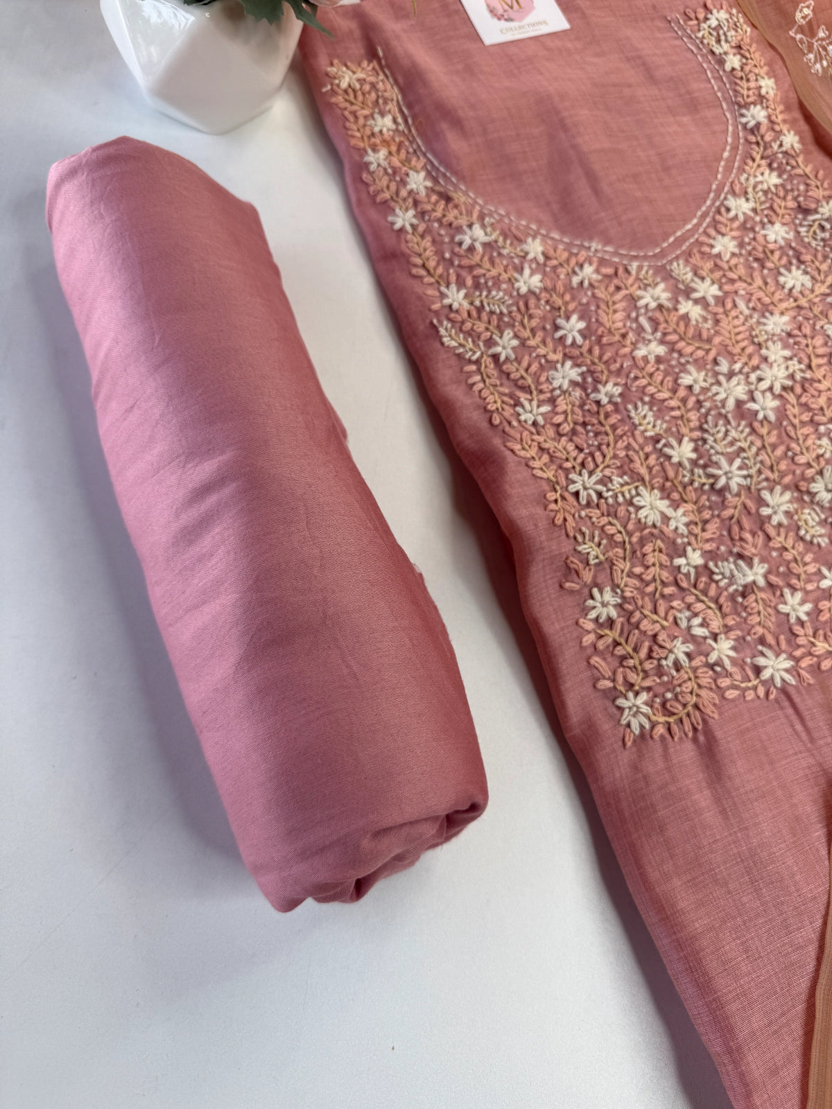 Cotton blended unstitched salwar set / RKF55