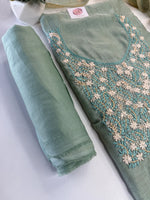 Cotton blended unstitched salwar set / RKF55