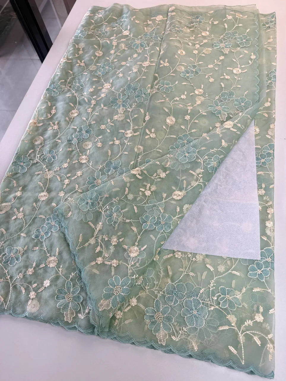 Soft Organza Saree/ CW779