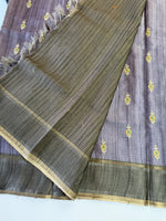 Soft Semi Tussar Saree/D462