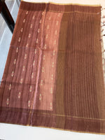 Soft Semi Tussar Saree/D462