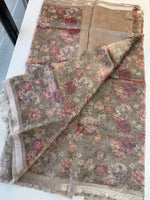 Crushed Tissue Saree / RU687