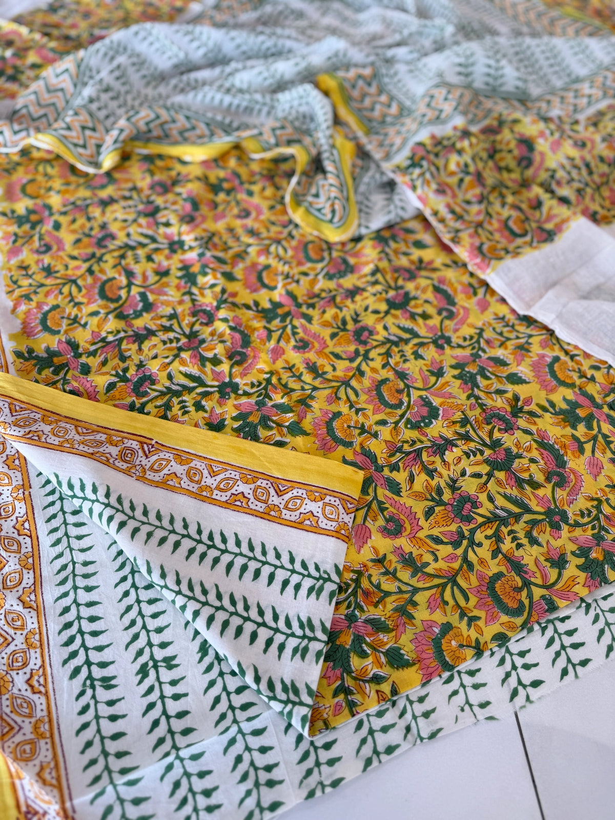 Cotton 3 piece salwar set / NC135