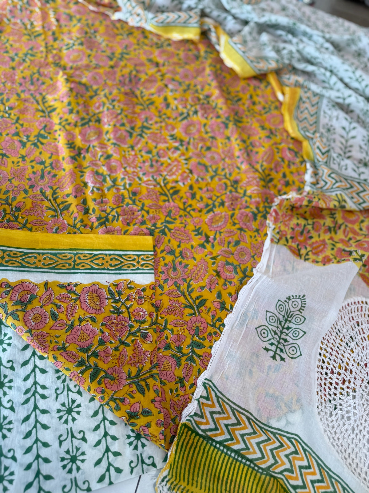 Cotton 3 piece salwar set / NC135