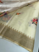 Soft cotton saree/ BL11