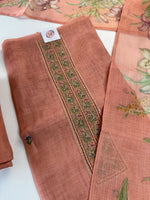 Linen Tissue blend unstitched salwar set / SU13