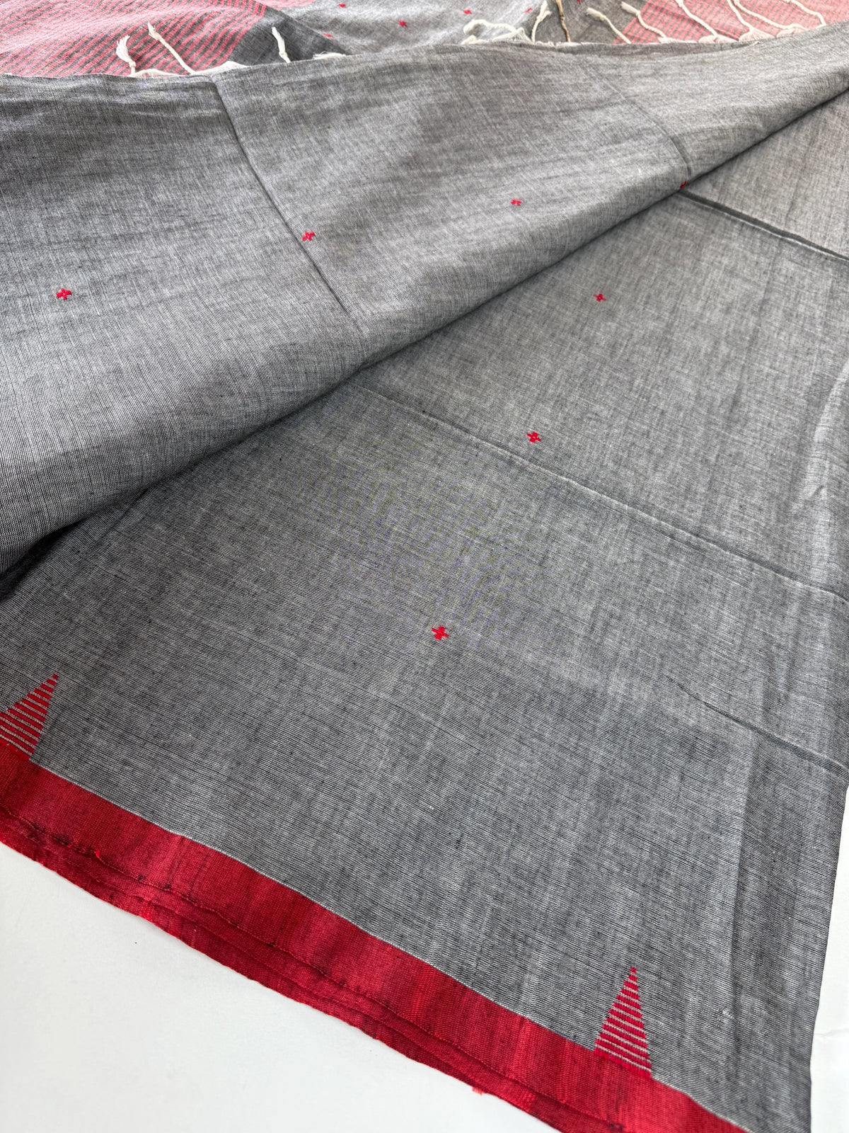 Soft cotton weaved saree/ MC97