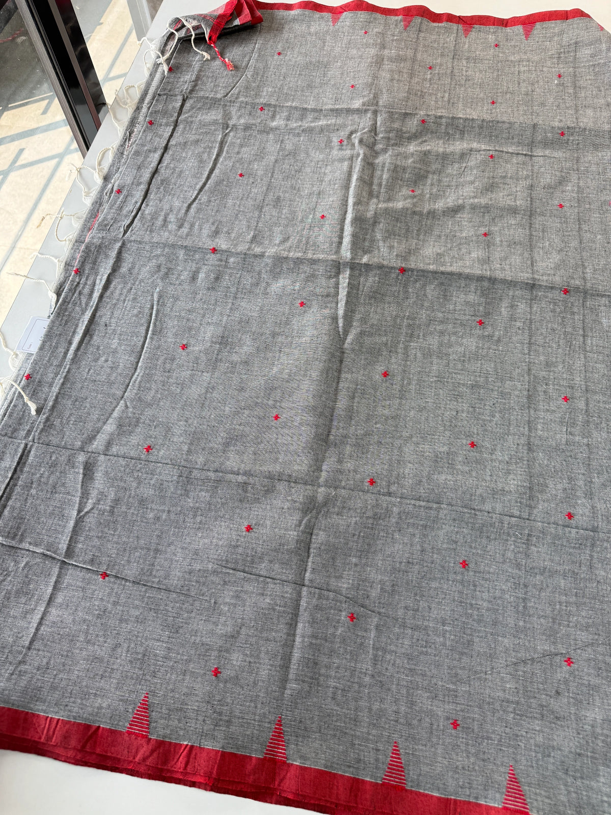 Soft cotton weaved saree/ MC97