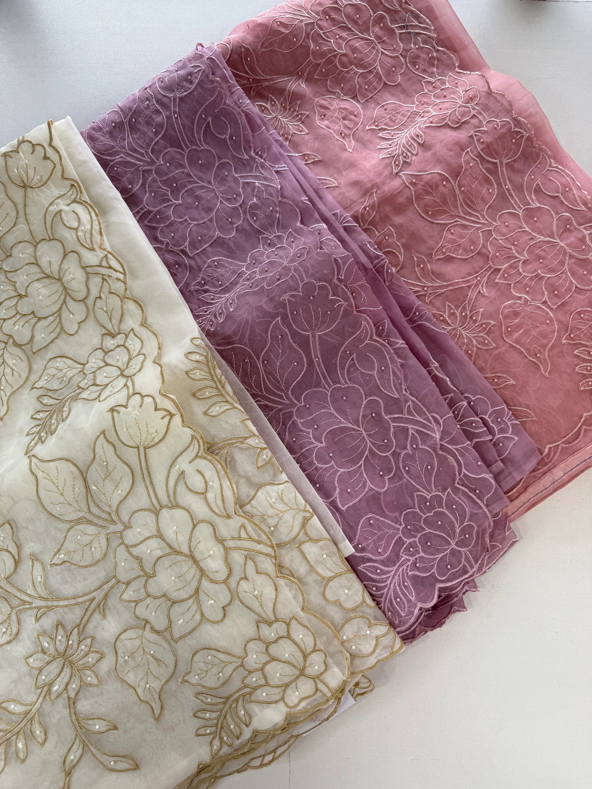 Viscous Organza Saree/ AWS22