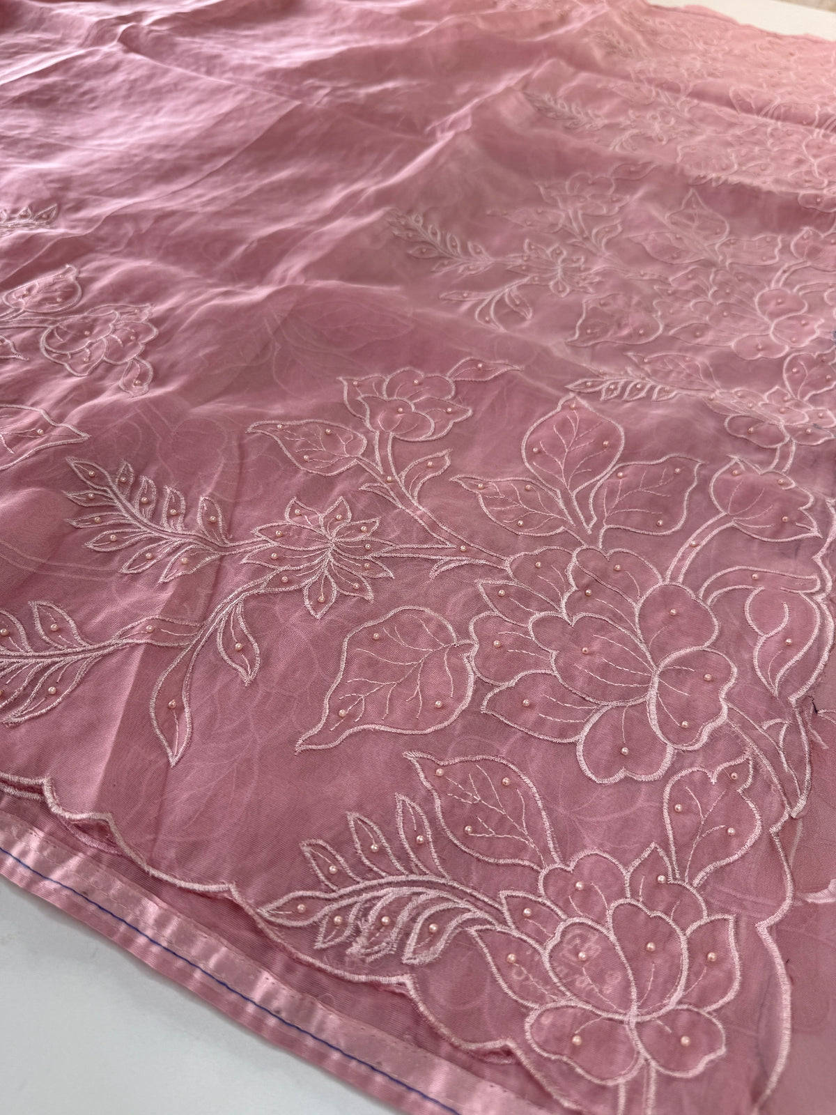 Viscous Organza Saree/ AWS22