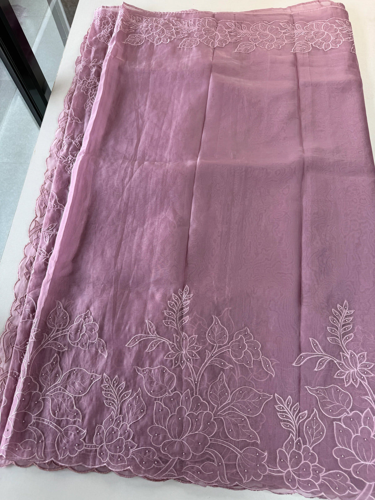 Viscous Organza Saree/ AWS22