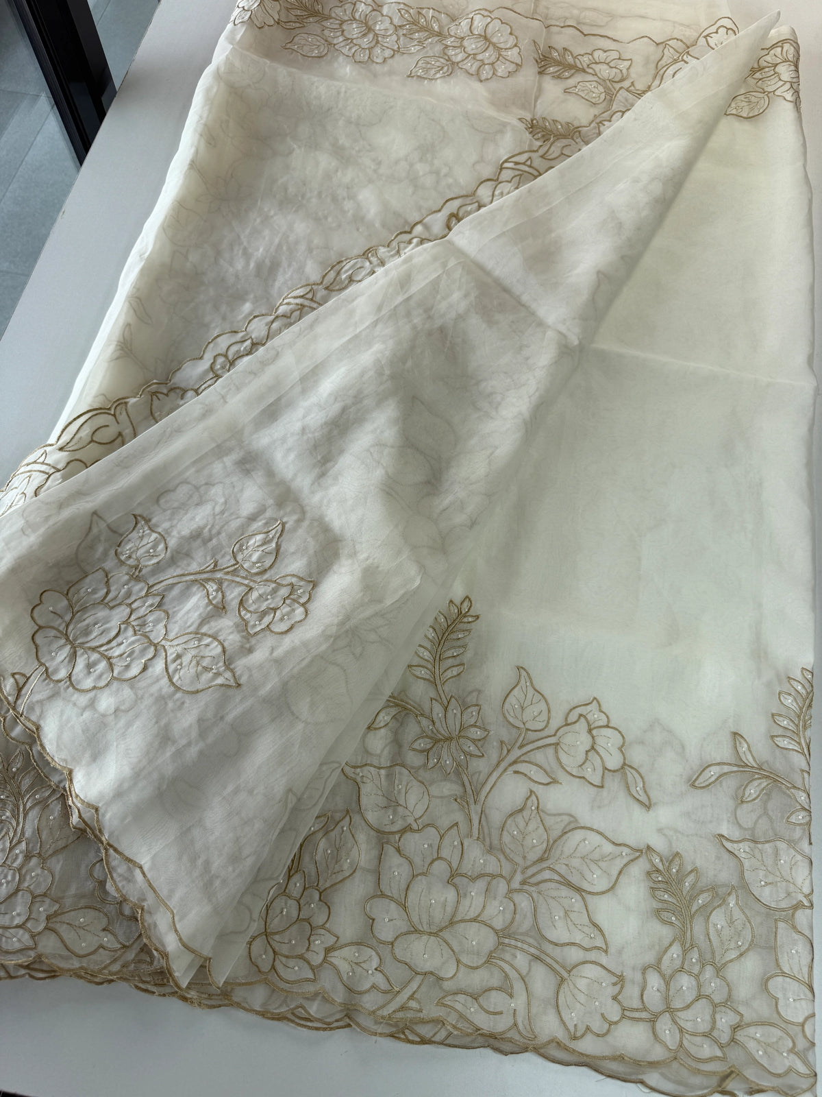 Viscous Organza Saree/ AWS22