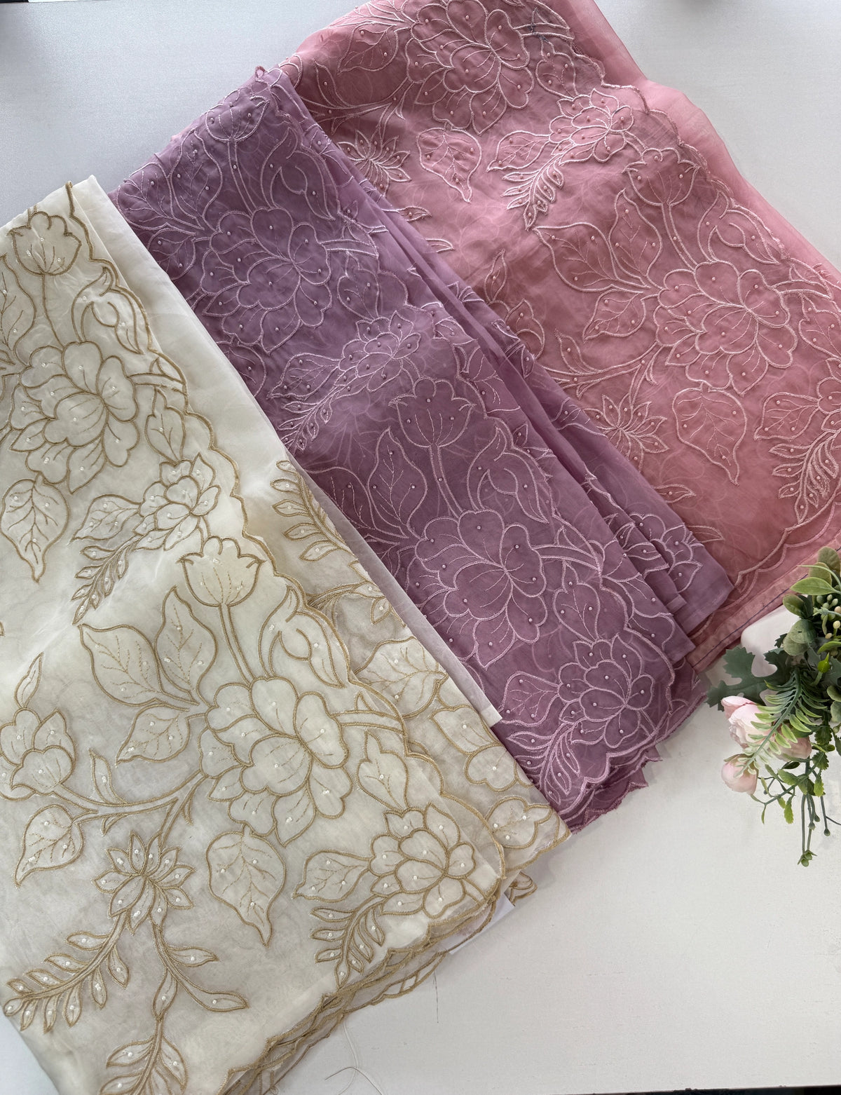 Viscous Organza Saree/ AWS22