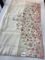 Semi Viscous Organza Saree / AWS74