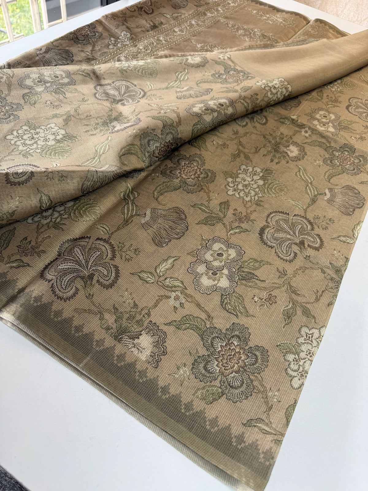 Tissue Chanderi Saree/ 527A