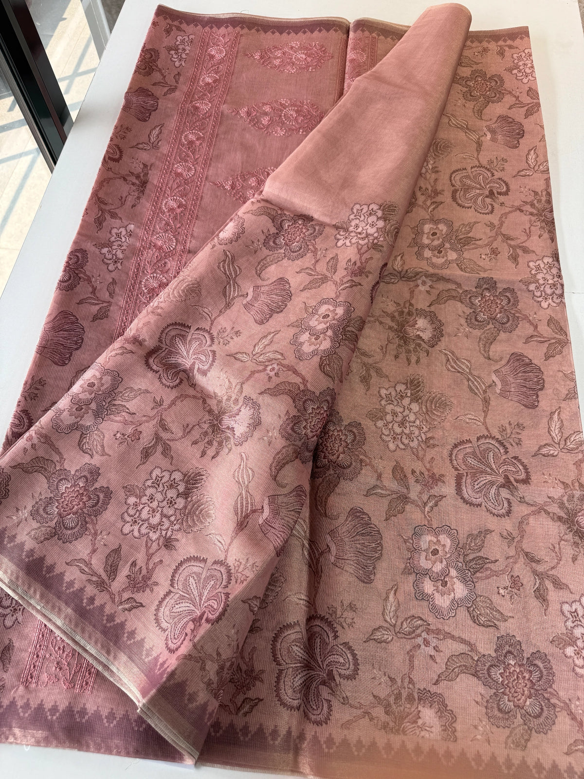 Tissue Chanderi Saree/ 527A