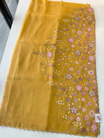 Semi Viscous Organza Saree / AWS74