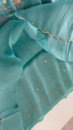 Semi Viscous Organza Saree / AWS74