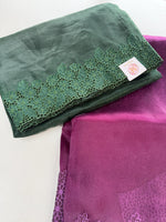 Glass Organza Saree / 199B