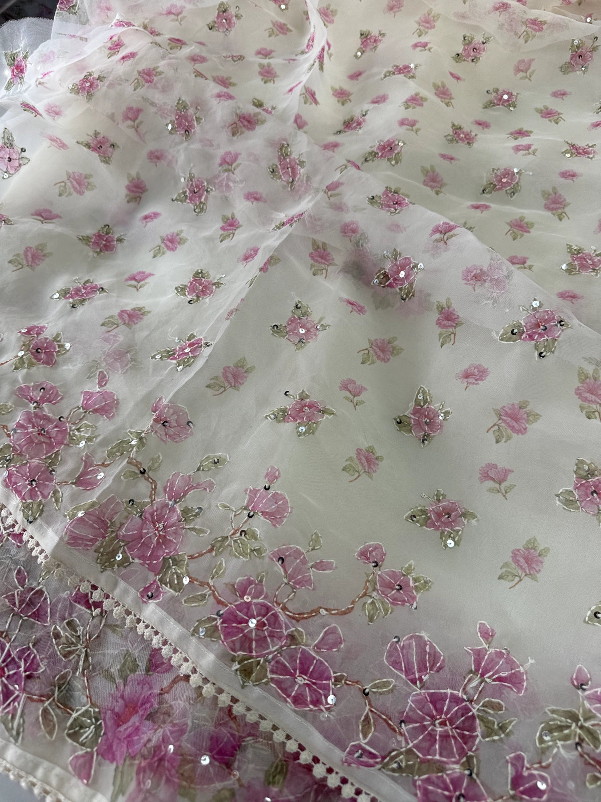 Soft Organza Saree / 1533