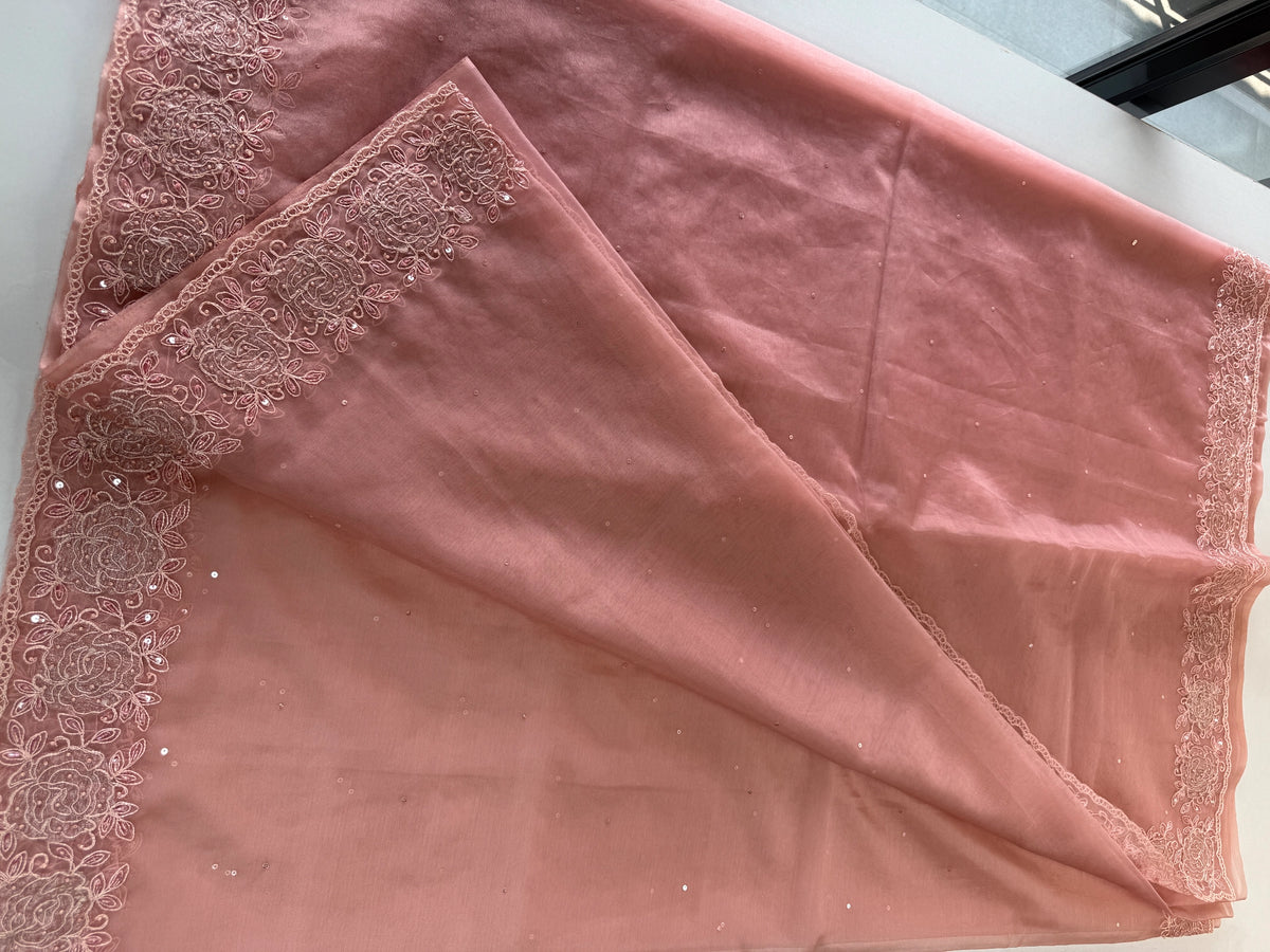 Soft Organza Saree / HM110